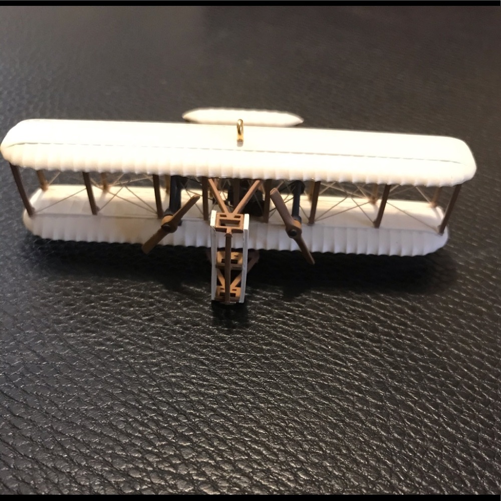 First in Series 1997 Hallmark Kitty Hawk Biplane